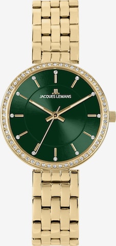 Jacques Lemans Uhr in Grün: Vorderseite