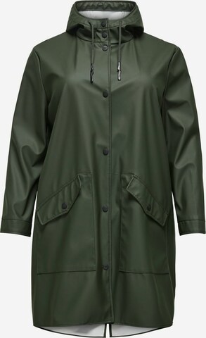 ONLY Carmakoma Between-Season Jacket in Green: front