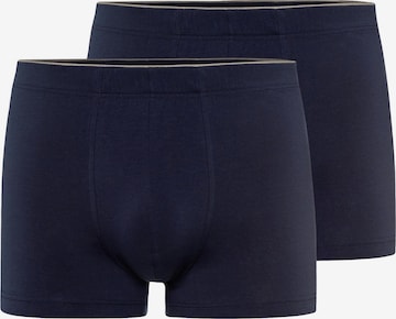 Hanro Boxer shorts 'Cotton Superior' in Blue: front