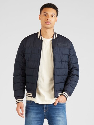 TOMMY HILFIGER Winter Jacket 'New York' in Blue: front