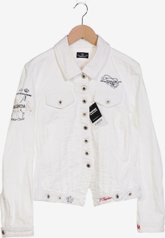 L'Argentina Jacket & Coat in XL in White: front