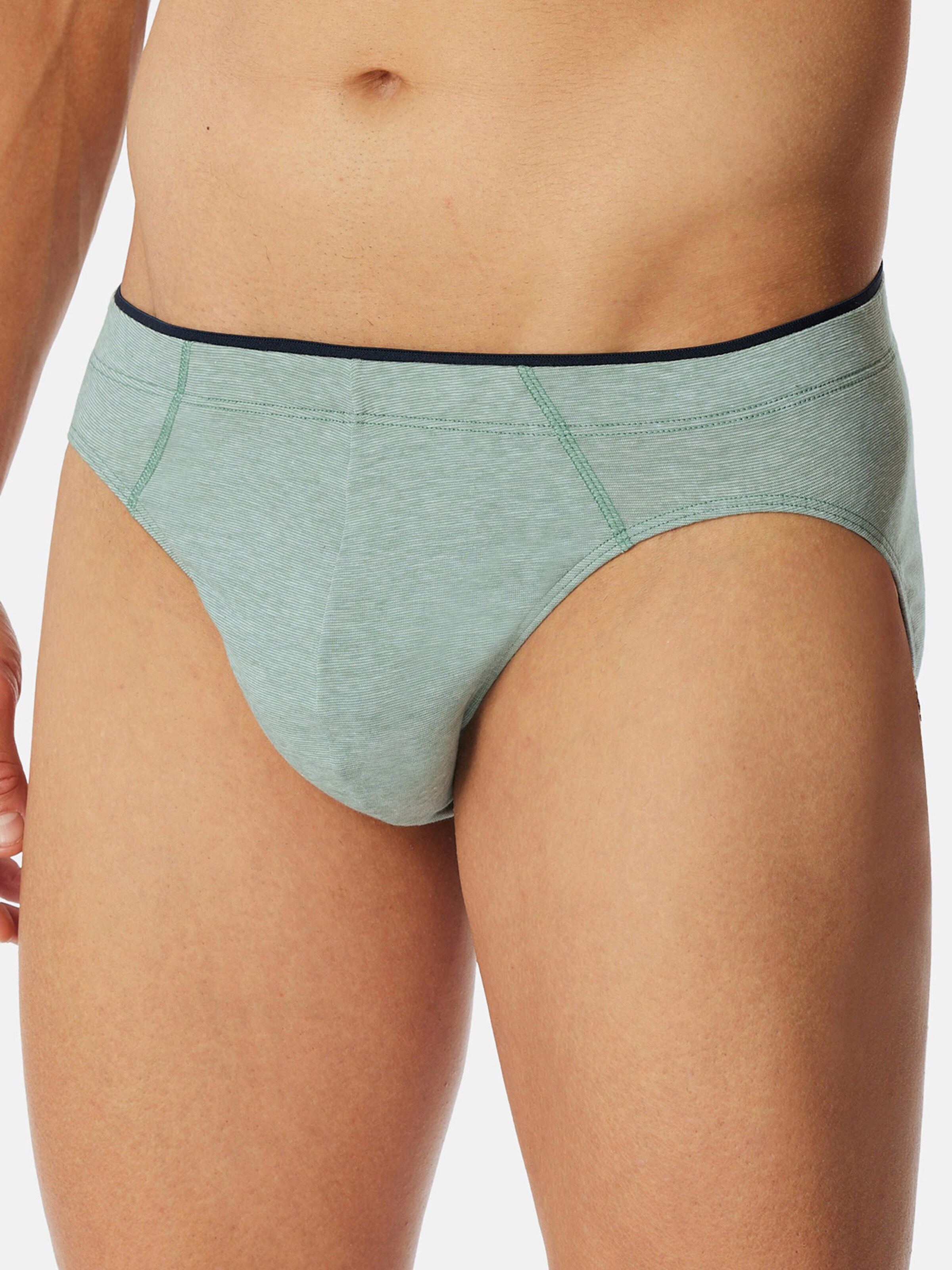 Slip ' 95/5 Originals ' SCHIESSER en vert : devant