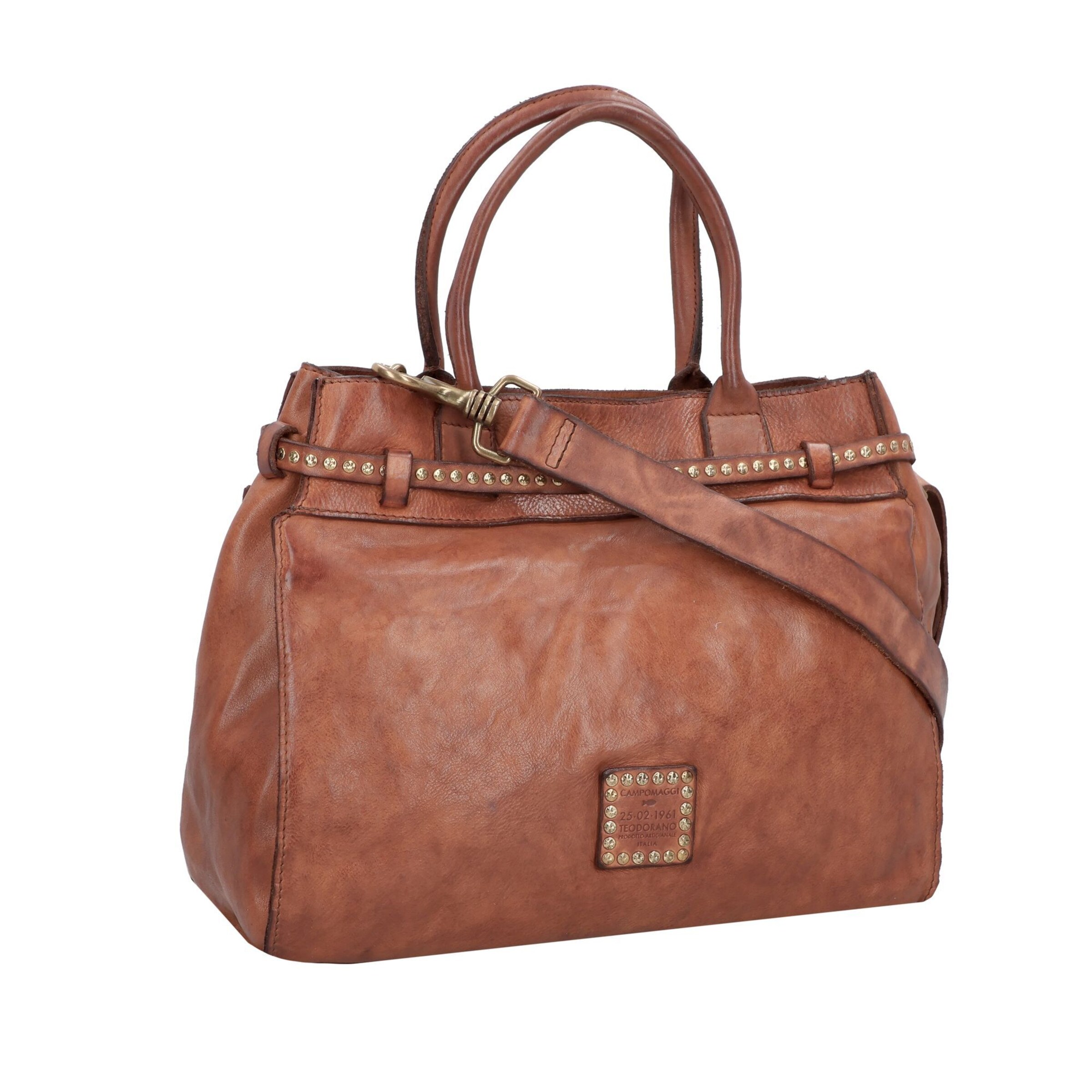Borsa a mano 'Kura' di Campomaggi in marrone