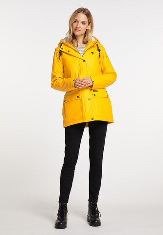 Schmuddelwedda Weatherproof jacket in Yellow