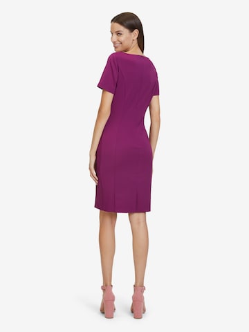 Vera Mont Sheath Dress in Purple