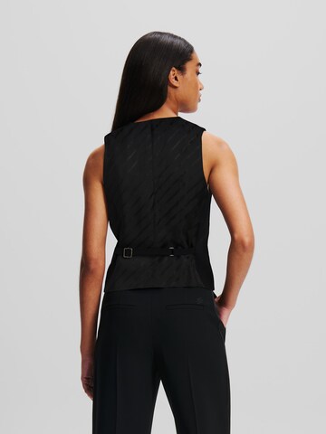 Gilet de costume Karl Lagerfeld en noir