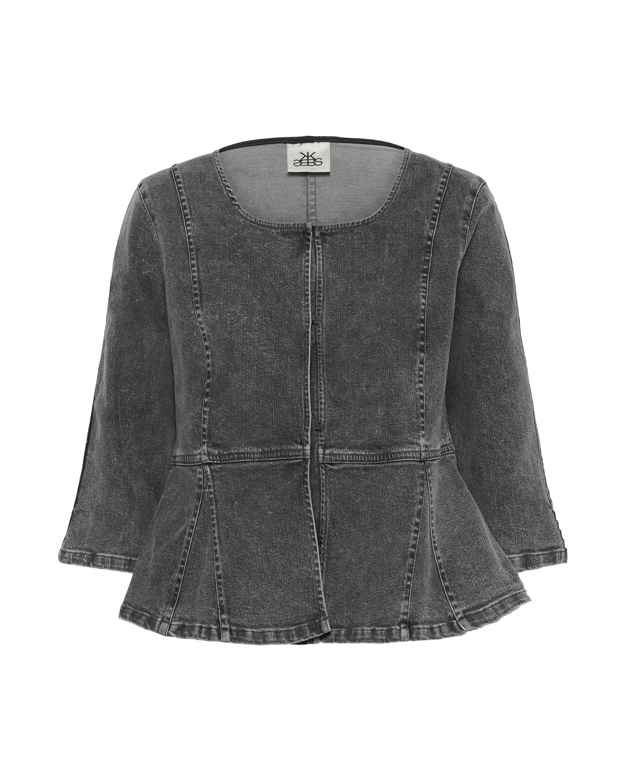 KAREN BY SIMONSEN Bluse 'KBEmmeline' i grå: forside