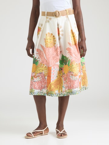 MORE & MORE Skirt in White: front