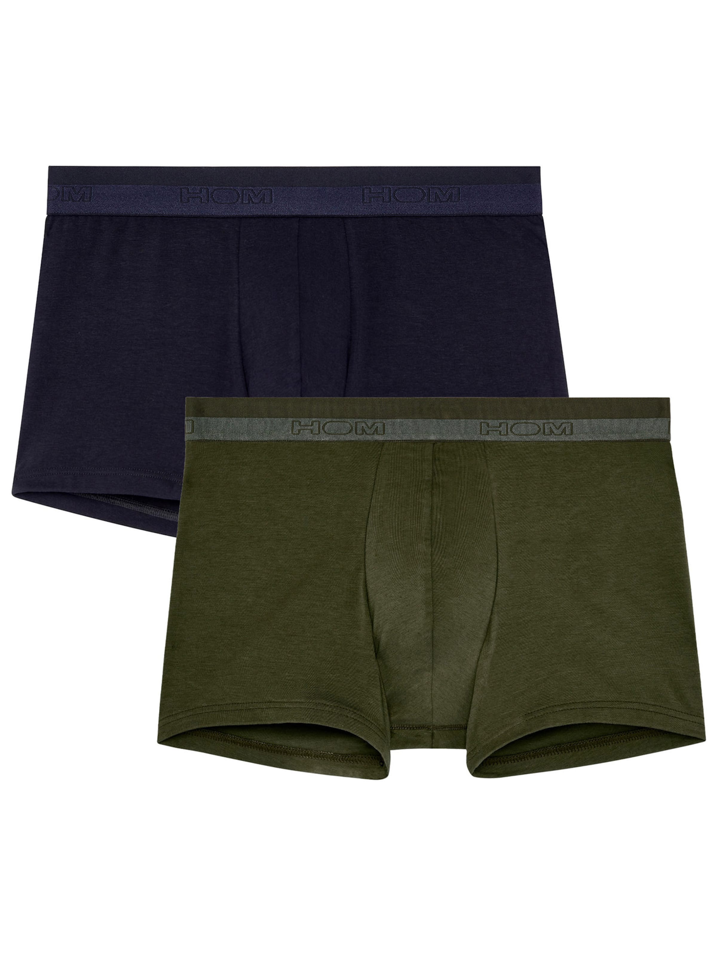HOM Boxershorts ' Boxer Briefs Classic ' in Blauw: voorkant
