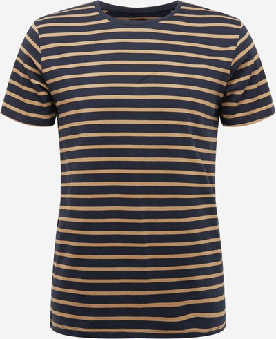 Matinique T-Shirt 'Jermane' en bleu marine / kaki, Vue avec produit