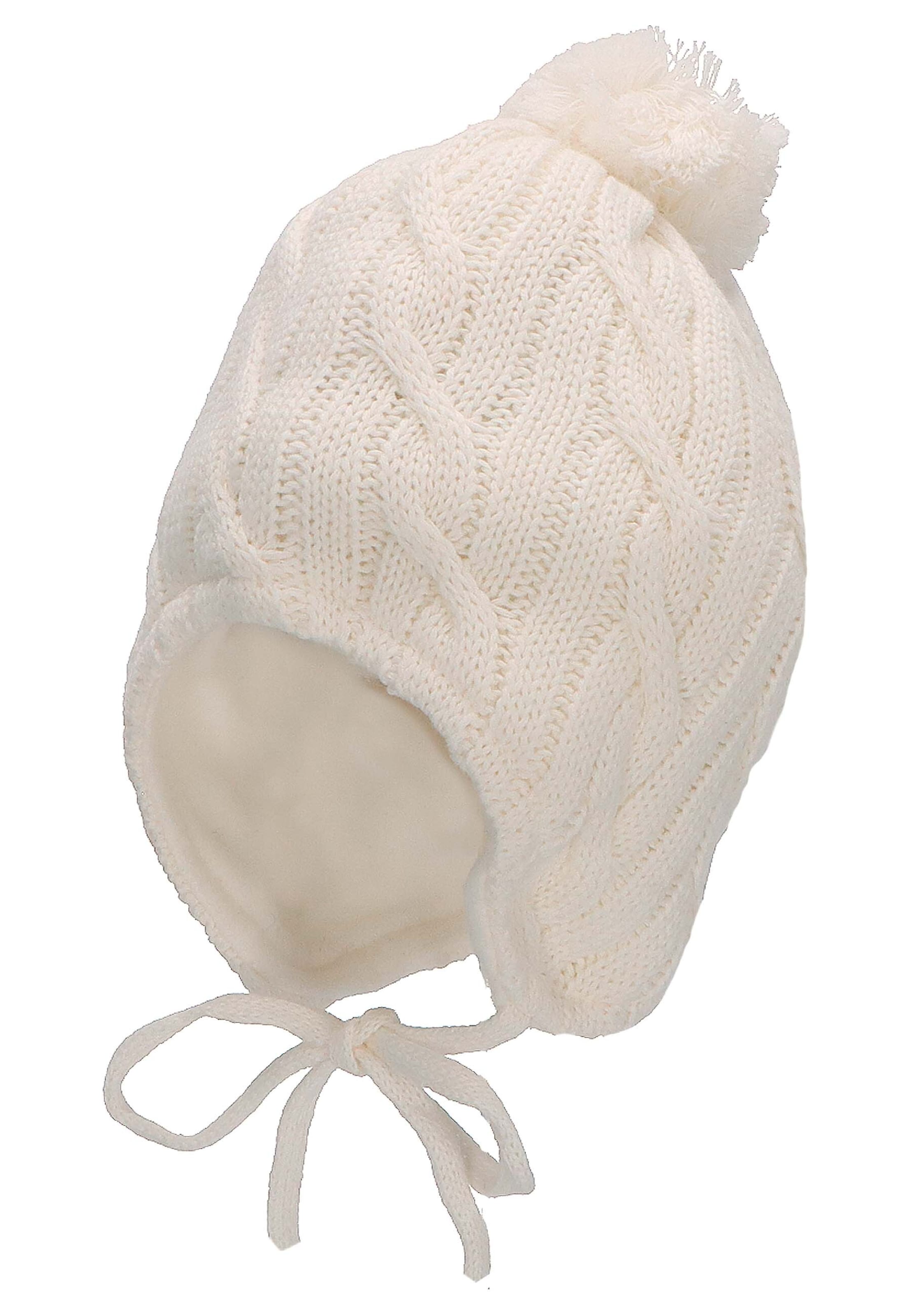STERNTALER Beanie in Beige: front