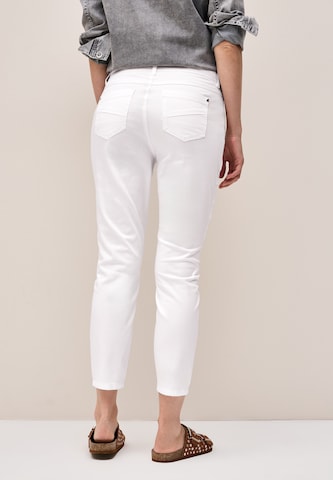 CECIL Slim fit Pants in White