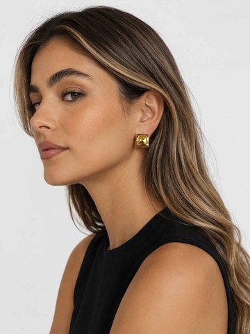 RteRmeNaušnice 'Treasure Square Gold Earrings' - zlatna boja