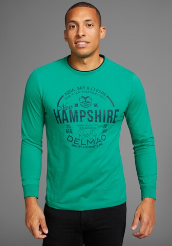 DELMAO Shirt in Grün