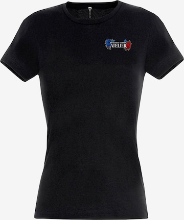 RMK Shirt 'Beautiful' in Black: front