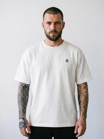 DROP.GOODS Shirt 'Organic'‌‌‌‌‌‌‌‌ in Weiß: Vorderseite