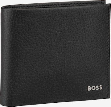 BOSS Wallet 'New Crosstown' in Black: front