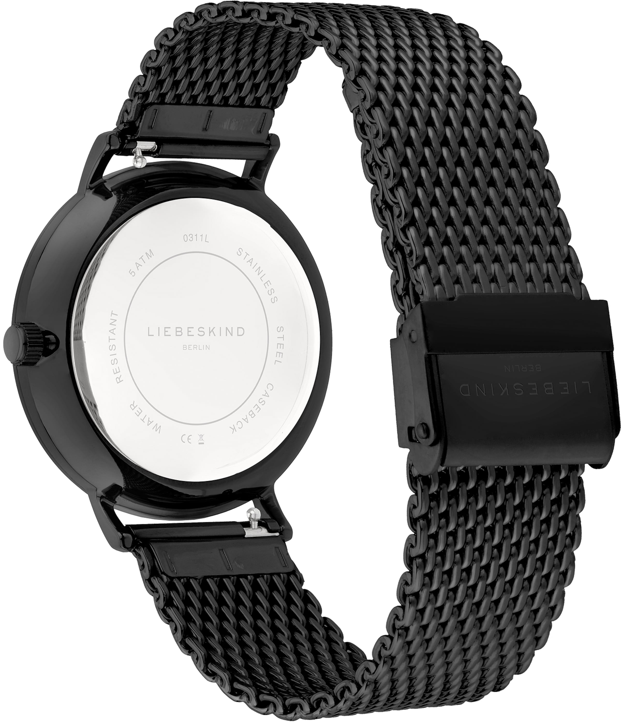 Liebeskind Berlin Uhr in Schwarz