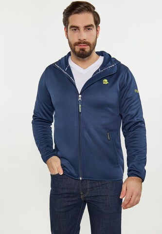Veste mi-saison Schmuddelwedda en bleu : devant