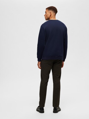 SELECTED HOMME Sweatshirt 'Hankie' in Blauw