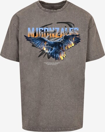 MJ Gonzales T-Shirt 'Eagle V.2' in Grau: predná strana