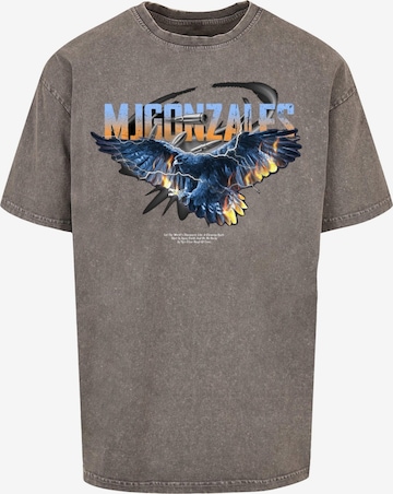 MJ Gonzales Shirt 'Eagle V.2' in Grijs: voorkant