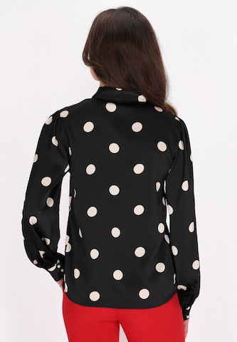 faina Blouse in Zwart