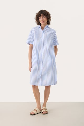 Part Two Shirt dress 'Harper' in Blue