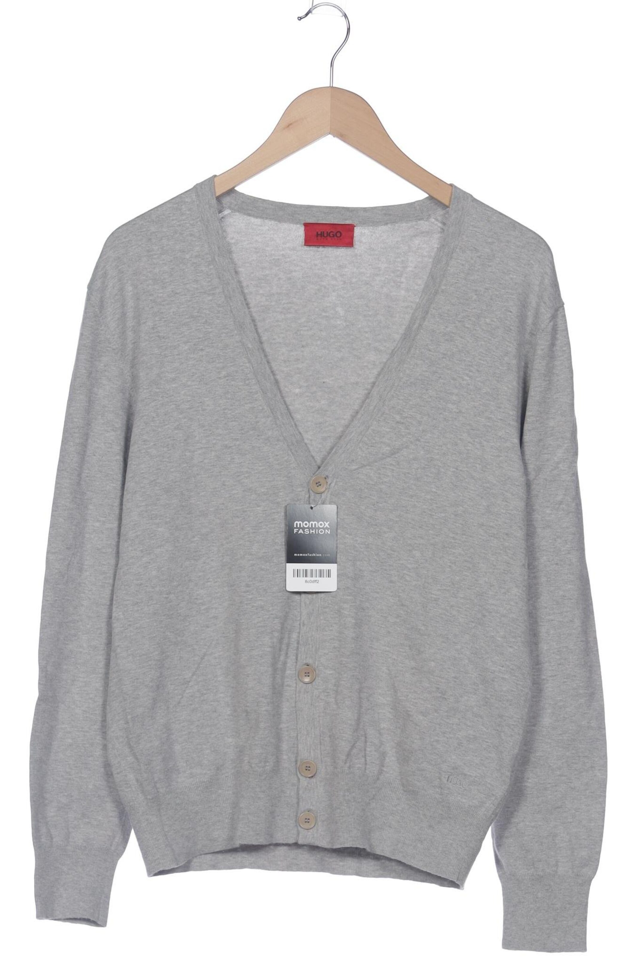 HUGO Sweater & Cardigan in M in Grey: front