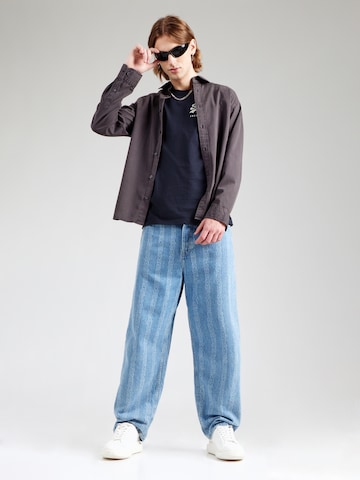 Superdry T-shirt 'Tokyo' i blå