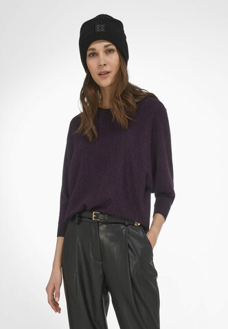 Peter Hahn Sweater in Purple: front