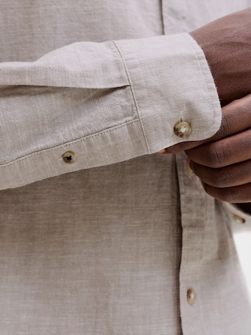 Coupe regular Chemise 'JJESummer' JACK & JONES en gris