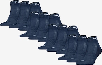 Chaussettes PUMA en bleu : devant