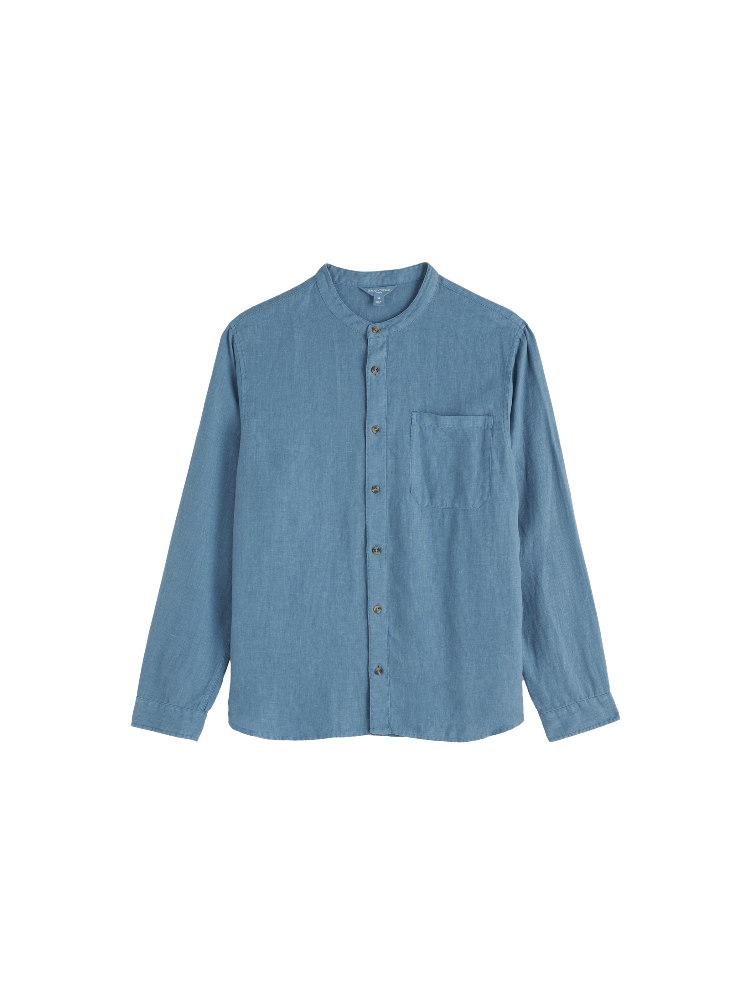 Seasalt Cornwall Regular fit Zakelijk overhemd 'Porlock' in Blauw: voorkant