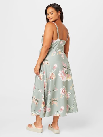 ABOUT YOU Curvy Dress 'Candy' in Green