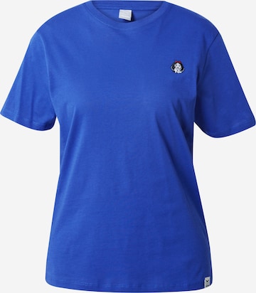 Iriedaily T-Shirt 'Wittchen' in Blau: predná strana