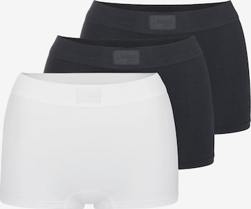 SLOGGI Panty 'Double Comfort T' in Black: front