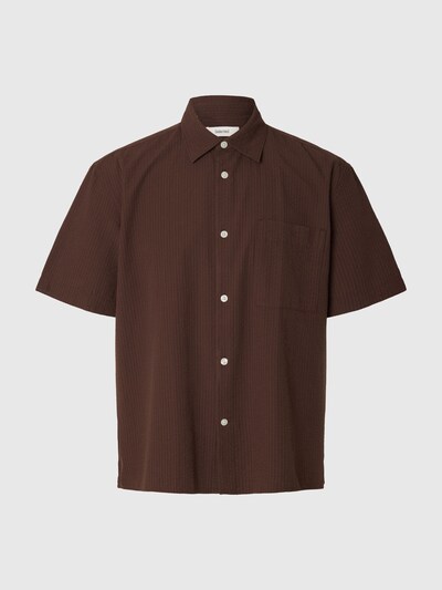SELECTED Overhemd in de kleur Bruin, Productweergave