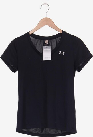 UNDER ARMOUR Top & Shirt in S in Black: front