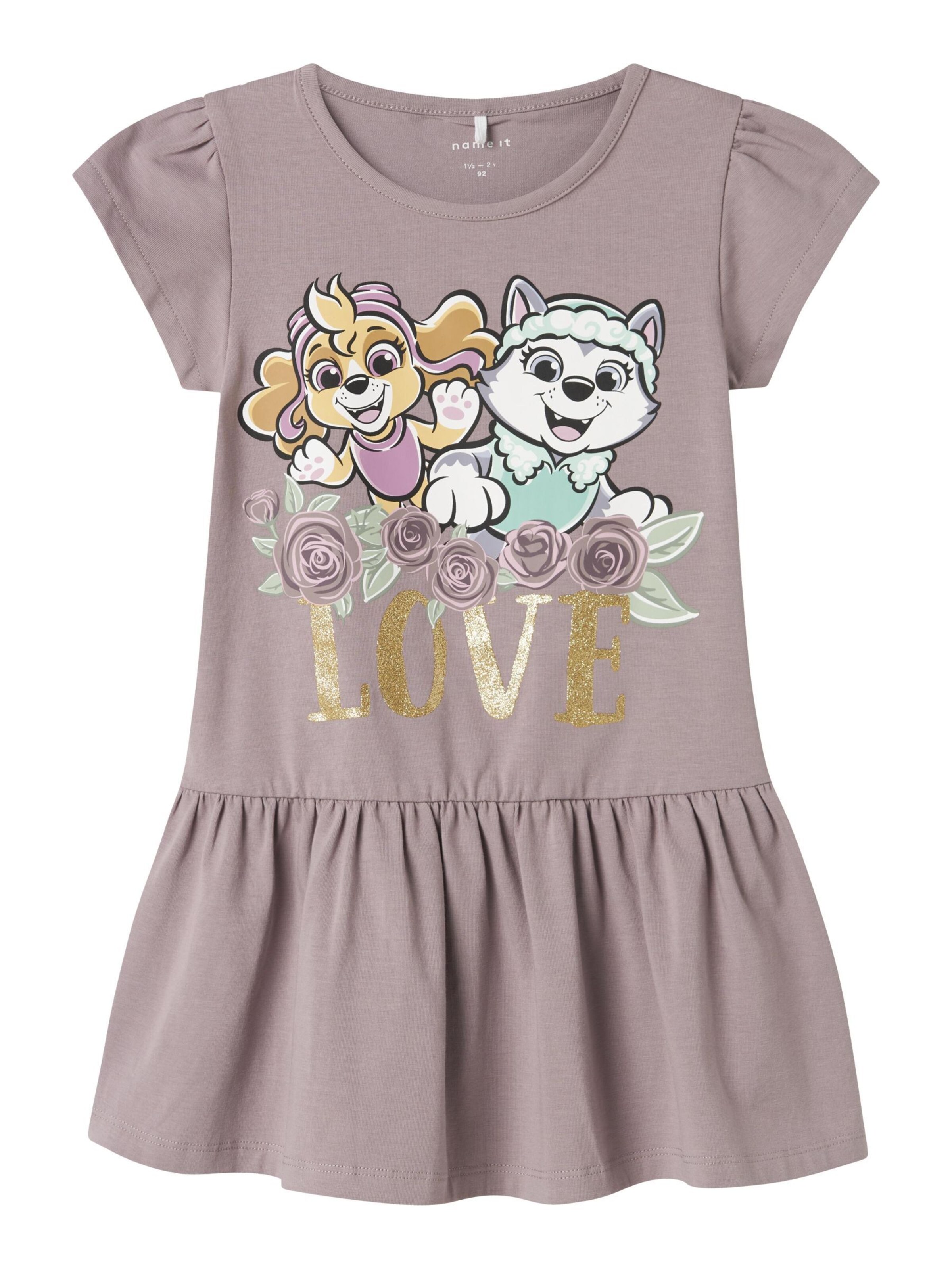 NAME IT - Vestido en lila: frente