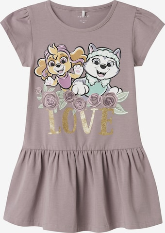 NAME IT Dress in Purple: front