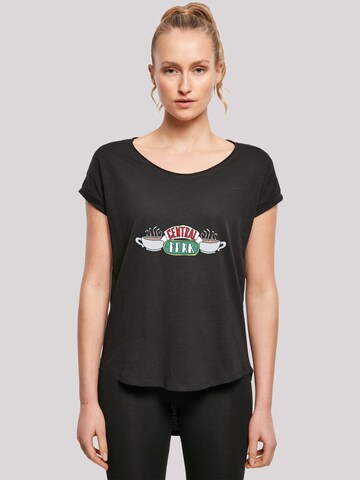 T-shirt 'Friends Central Perk Sketch' F4NT4STIC en noir : devant