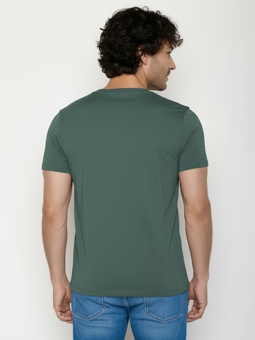 GREENBOMB Shirt ' Guide Bike Light ' in Groen
