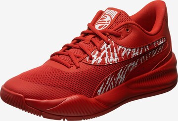 PUMA Athletic Shoes in Red: front