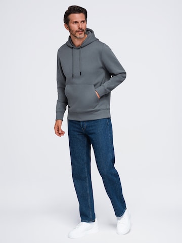 Sweat-shirt Ombre en gris