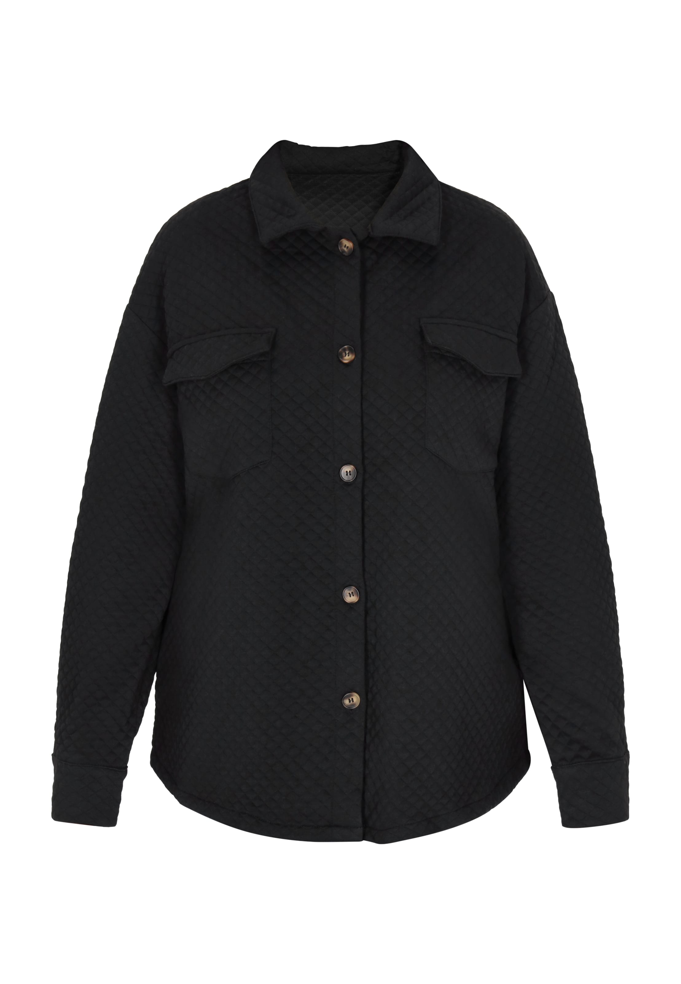 SANIKA Демисезонная куртка в Черный: спереди