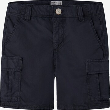 Pantaloni 'NKMRYAN' de la NAME IT pe albastru: față