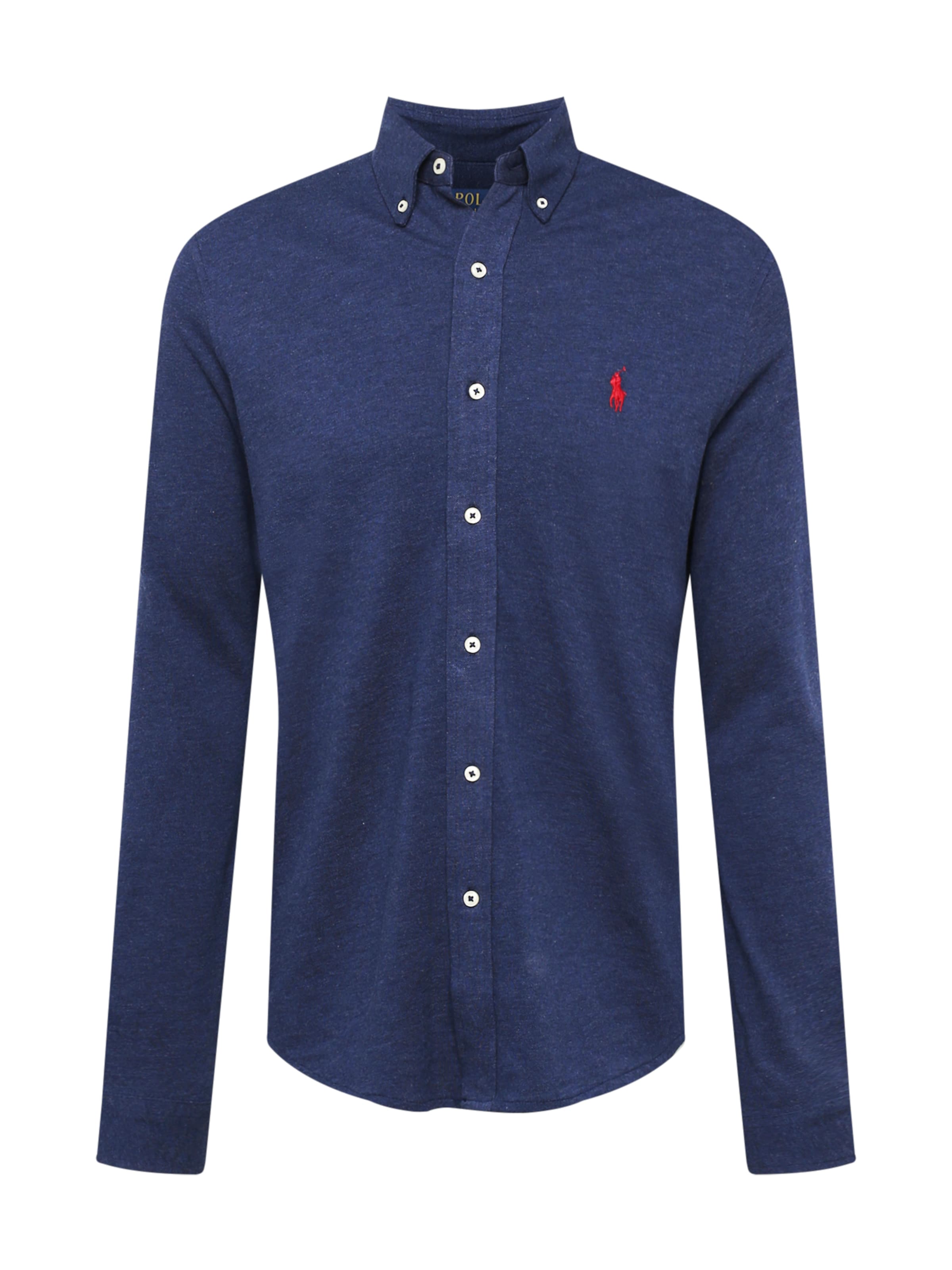 Polo Ralph Lauren Regular fit Overhemd in Blauw: voorkant