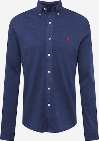 Polo Ralph Lauren Button Up Shirt in Blue: front