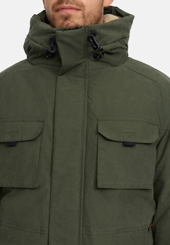 Parka d’hiver 'INKristof' INDICODE JEANS en vert